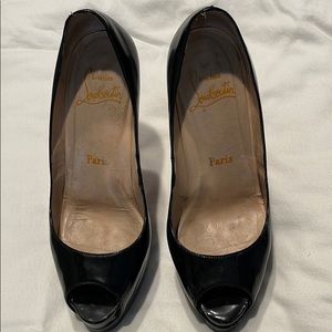 Christian Louboutin Black platform shoes 361/2